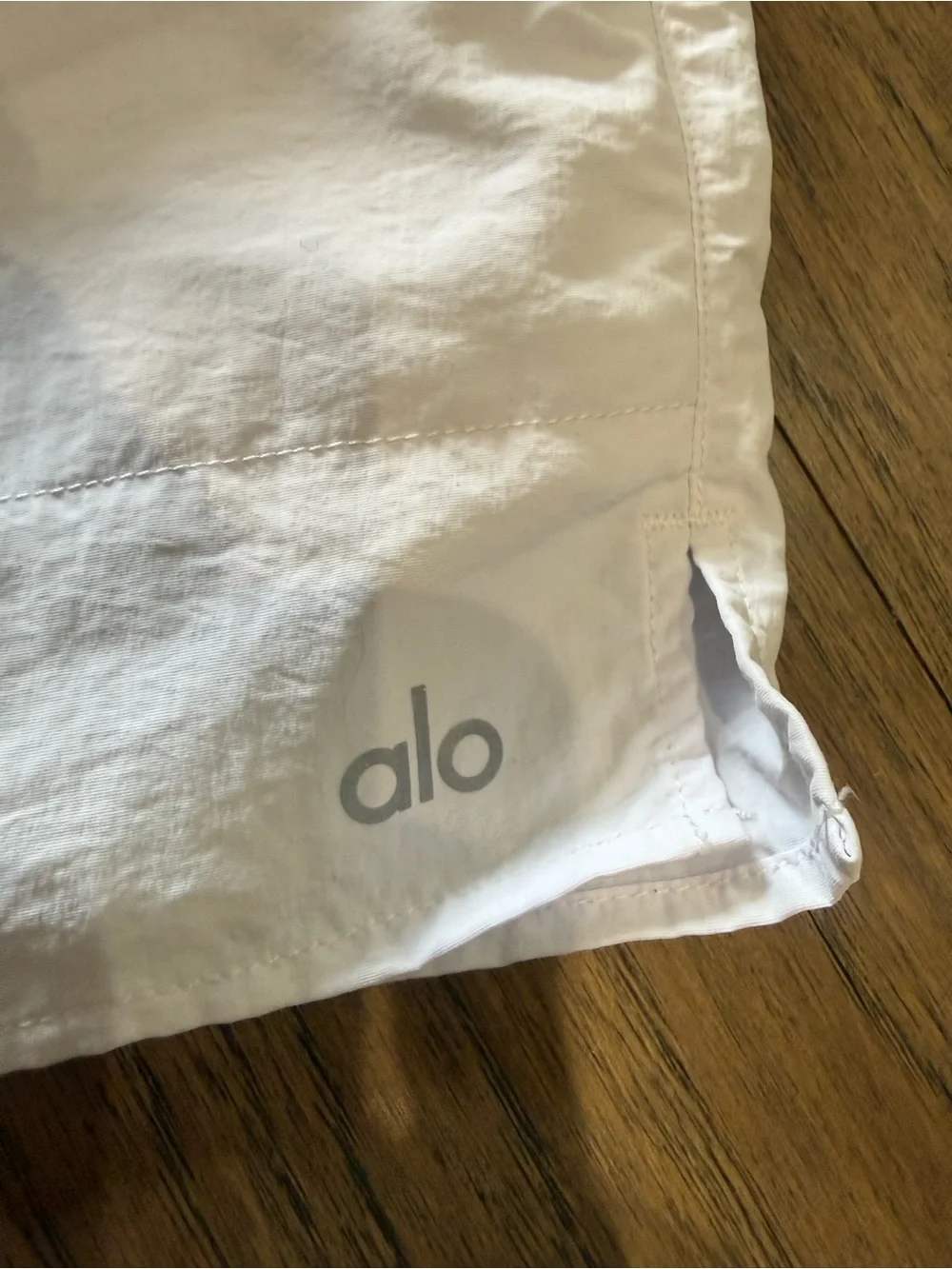 Alo White Alumni Shorts